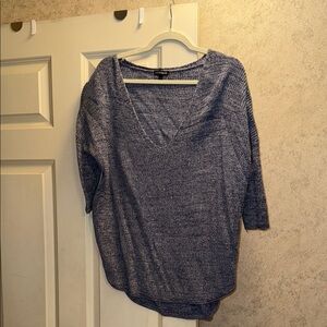 Express Blue Knit Sweater